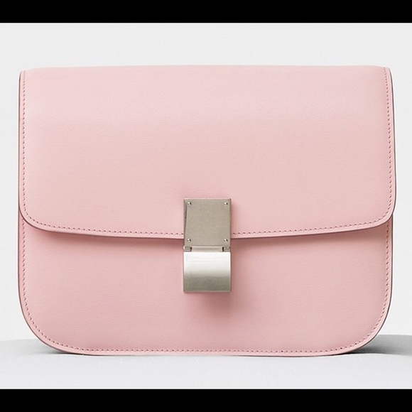 Celine Handbags - 100% auth NWT Celine box bag in pink size med